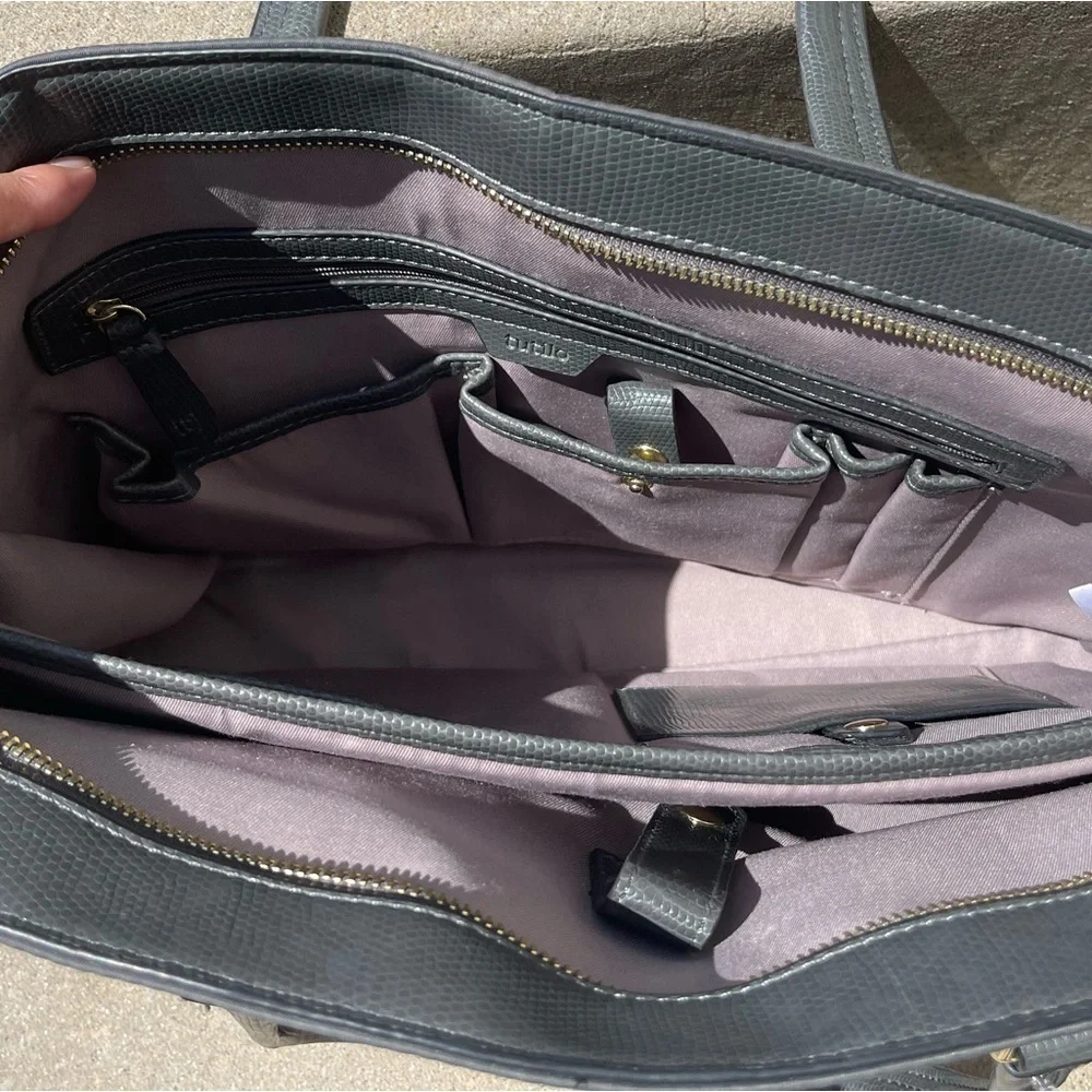 Tutilo Gray Laptop Bag New!